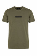 T-Shirt Girocollo Verde Militare Uomo