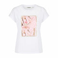 T-Shirt Donna Girocollo Fiorita